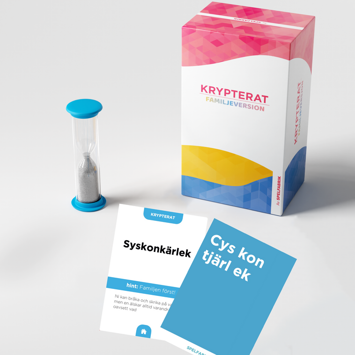 Krypterat Familjeversion | Svensk Utgåva | 400 Kort | Nästan Slutsåld!