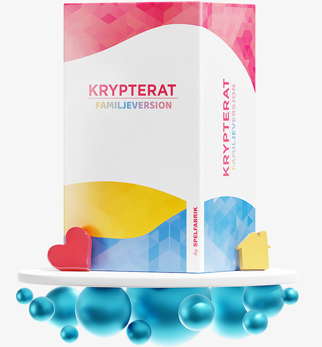 Krypterat Familjeversion | Svensk Utgåva | 400 Kort | Nästan Slutsåld!