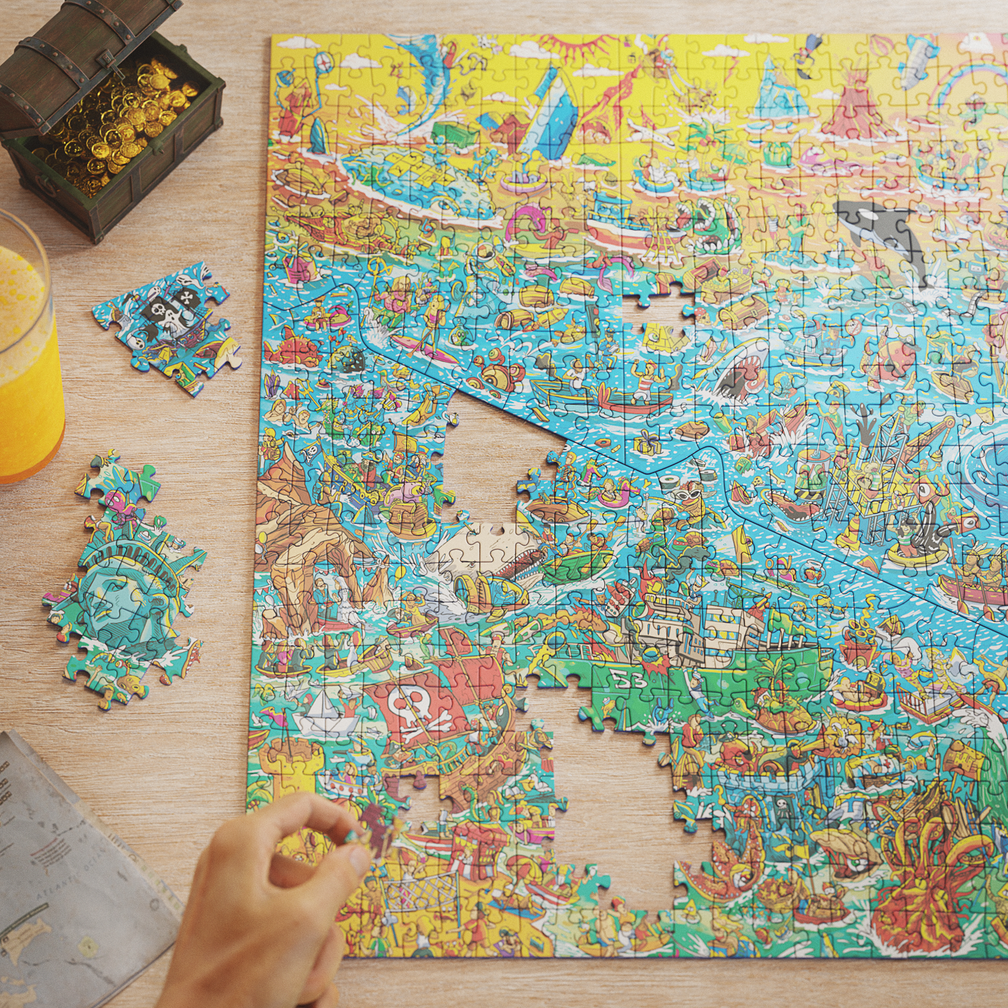 Mystery Pussel Atlantens äventyr