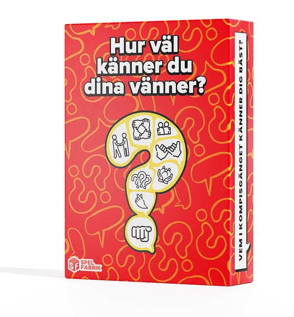 Hur Väl Känner Du Dina Vänner?