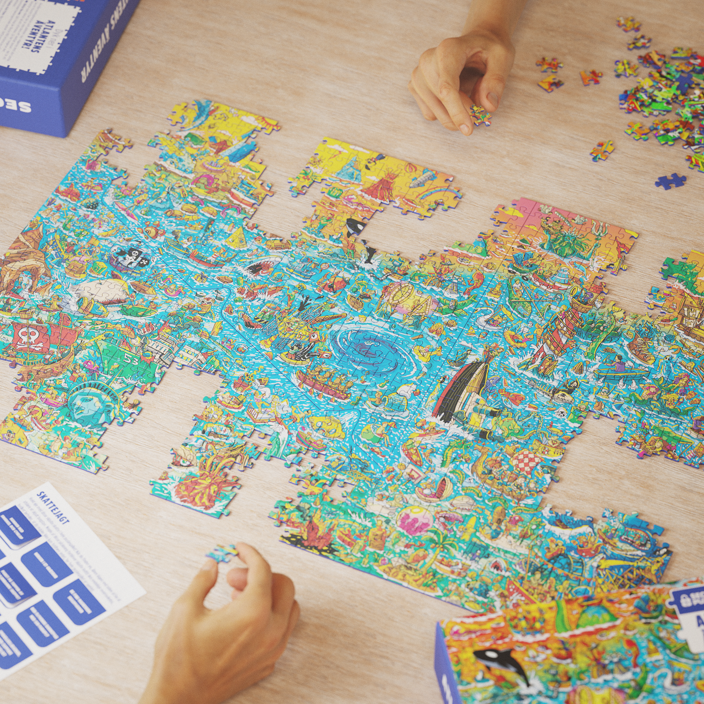 Mystery Pussel Atlantens äventyr