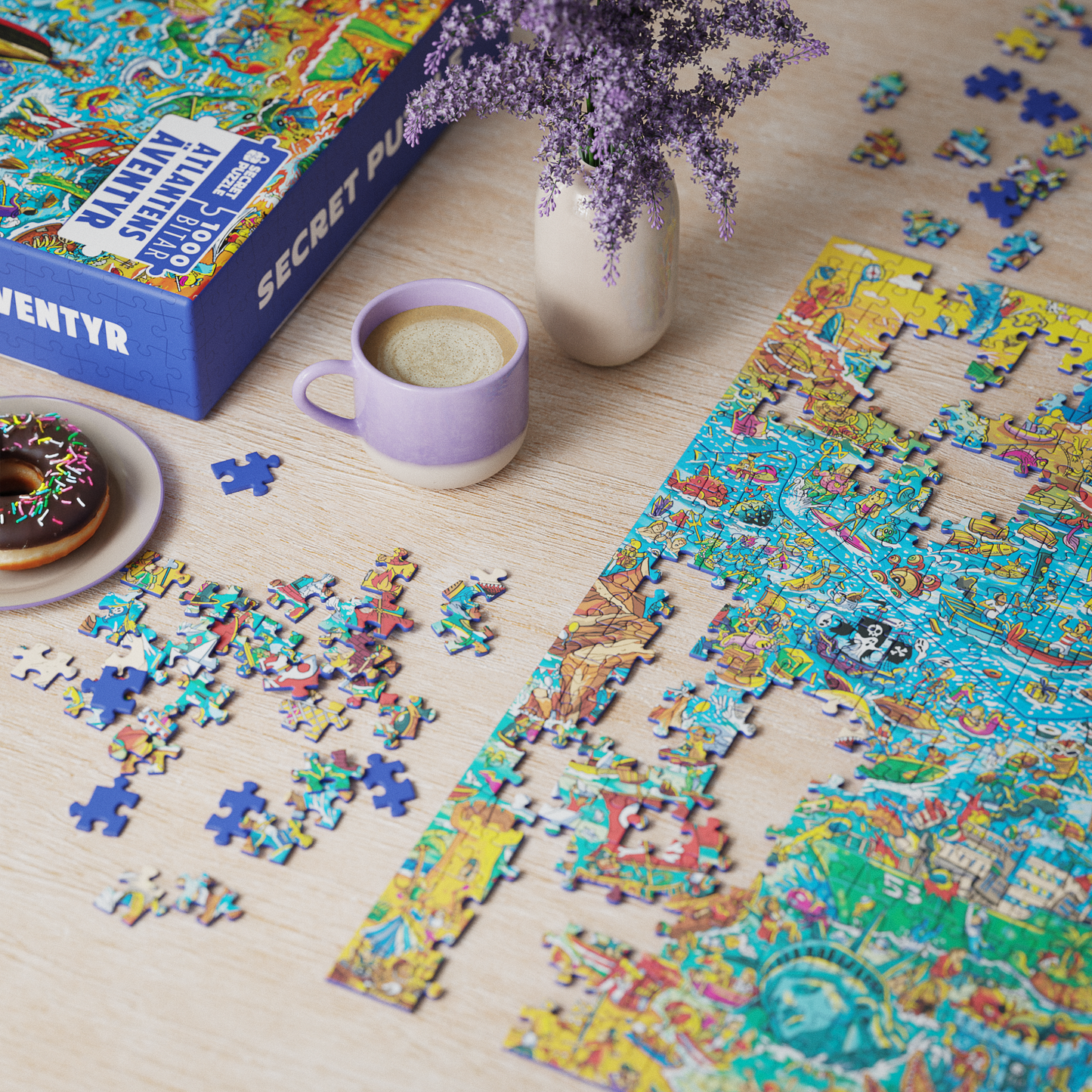 Mystery Pussel Atlantens äventyr